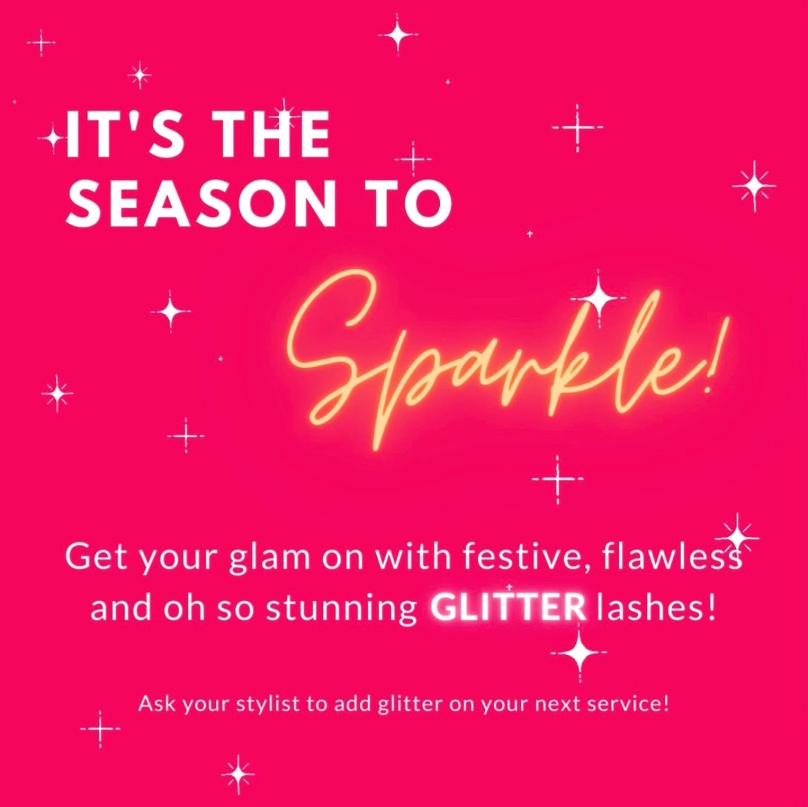 New holiday glitter lashes! icon